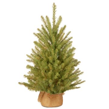 NUUK artificial fir tree, jute sack, 60cm, Ø40cm NUUK artificial fir tree, jute sack, 60cm, Ø40cm