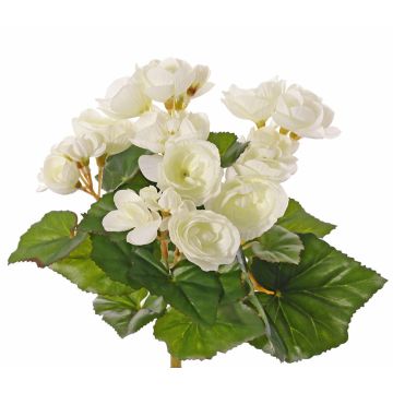 Artificial begonia ‘BIRMA’ on a stem, cream, 20 cm, Ø 3–5 cm Artificial begonia ‘BIRMA’ on a stem, cream, 20 cm, Ø 3–5 cm