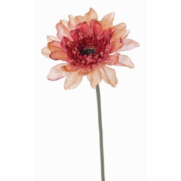 Artificial Gerbera PAMILLA, salmon-pink, 26"/65cm, Ø4.7"/12cm Artificial Gerbera PAMILLA, salmon-pink, 26"/65cm, Ø4.7"/12cm