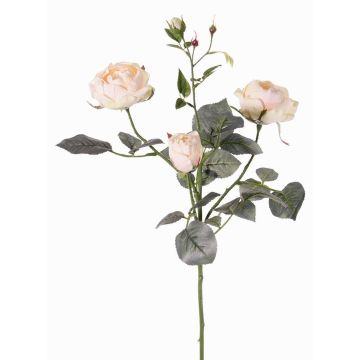 Decorative rose branch DIAMANTIS, pale pink, 75cm, Ø5–8cm Decorative rose branch DIAMANTIS, pale pink, 75cm, Ø5–8cm