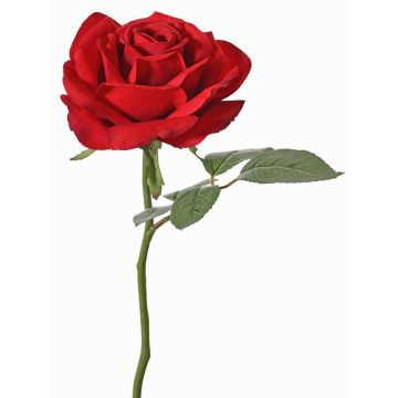 Artificial rose NIKOLETA, red, 30 cm, Ø12 cm Artificial rose NIKOLETA, red, 30 cm, Ø12 cm