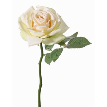 Artificial Rose NIKOLETA, cream-pink, 30cm, Ø12cm Artificial Rose NIKOLETA, cream-pink, 30cm, Ø12cm