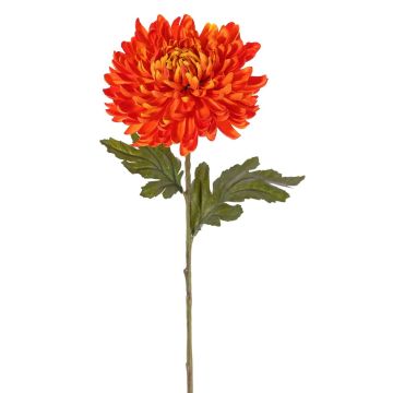 Artificial Chrysanthemum DELPHINA, orange, 26"/65cm, Ø5.5"/14cm Artificial Chrysanthemum DELPHINA, orange, 26"/65cm, Ø5.5"/14cm