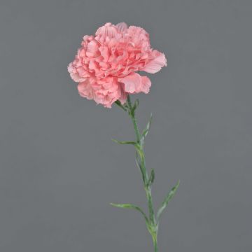 Artificial carnation NIRUSHA, pink, 65cm, Ø9cm