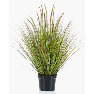Artificial grass: YWAIN feather grass with panicles, beige-green, 100cm Artificial grass: YWAIN feather grass with panicles, beige-green, 100cm