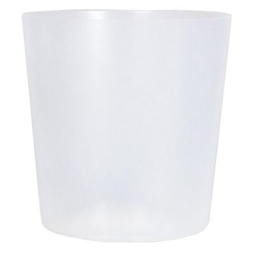 Plastic insert container KIPA for plant baskets, waterproof, transparent, 4.7"/12 cm, Ø 4.7"/12 cm