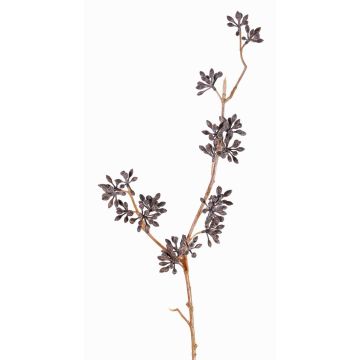 Artificial eucalyptus branch SOHA with fruit, dark brown, 24"/60cm Artificial eucalyptus branch SOHA with fruit, dark brown, 24"/60cm