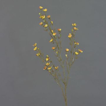 Artificial wax flower NIANG, yellow-orange, 80cm, Ø1.5–2.5cm Artificial wax flower NIANG, yellow-orange, 80cm, Ø1.5–2.5cm