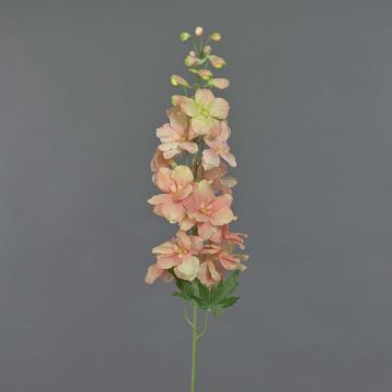 Fake delphinium flower SETSUKO, pink-peach, 95cm, Ø14cm Fake delphinium flower SETSUKO, pink-peach, 95cm, Ø14cm