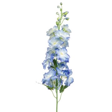 Artificial delphinium SETSUKO, light blue and cream, 95cm, Ø14cm