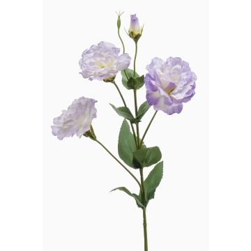 Artificial flower: Lisianthus JENO, light lilac and cream, 65 cm, Ø 7–9 cm