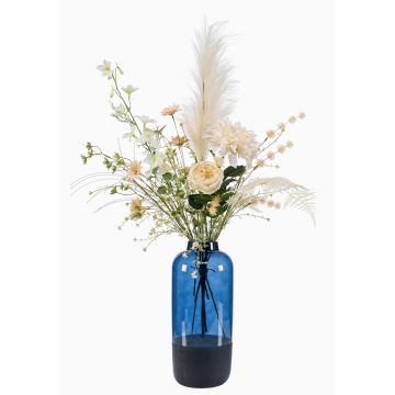 FEME artificial bouquet, apricot-cream, 95cm, Ø60cm