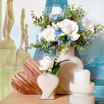 Wedding bouquet: love captured in blossoms – customer request from Andy & Janine