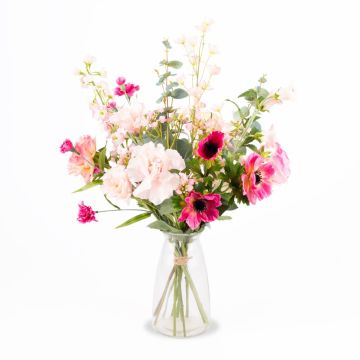 Decorative winter bouquet ROSALINE, pink-fuchsia, 24"/60cm, Ø18"/45cm Decorative winter bouquet ROSALINE, pink-fuchsia, 24"/60cm, Ø18"/45cm