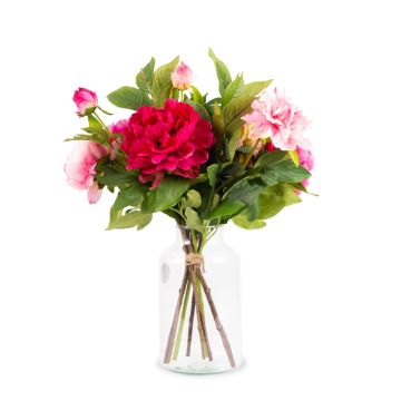 Decorative spring bouquet PALESA, fuchsia-rose, 22"/55cm, Ø16"/40cm Decorative spring bouquet PALESA, fuchsia-rose, 22"/55cm, Ø16"/40cm