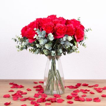 Let it rain red roses for you