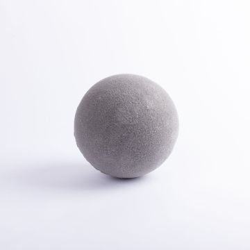®mosy Flower foam ball DEINA for artificial flowers, grey, Ø4.7"/12cm