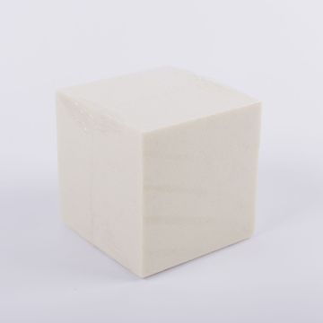 ®mosy Flower foam cube GABRIO for artificial flowers, cream, 4.7"x4.7"x4.7"/12x12x12cm
