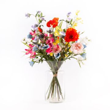 Decorative field flower bouquet CINDANA, colourful, 28"/70cm, Ø18"/45cm Decorative field flower bouquet CINDANA, colourful, 28"/70cm, Ø18"/45cm