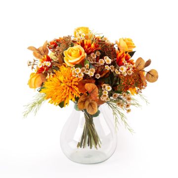 Udo's choice: Artificial Autumn bouquet TISSAIA, orange, 55cm, Ø60cm Udo's choice: Artificial Autumn bouquet TISSAIA, orange, 55cm, Ø60cm