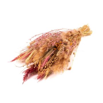 Dried bunch EISTLA, pink-natural, 20"/50cm, Ø9"/23cm