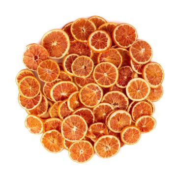 Decorative dried fruit Grapefruit slices DISTELLA, orange, Ø1.6"-2.4"/4-6cm, 200g