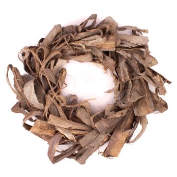 Dried wreath Agave leaves NISSELE, natural, Ø18"/45cm Dried wreath Agave leaves NISSELE, natural, Ø18"/45cm