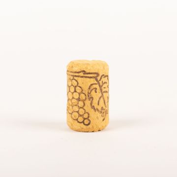 Craft cork WINONA with motif, natural, 1.5"/3,8cm, Ø0.9"/2,4cm Craft cork WINONA with motif, natural, 1.5"/3,8cm, Ø0.9"/2,4cm