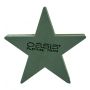 OASIS Wet florist sponge Star JESINA, Bioline wooden base, green, 10"x10"x1.8"/25x25x4,5cm