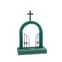 OASIS Wet florist sponge Heaven's gate MELSON, funeral floristry, Foam Frames rigid foam bottom, green, 18"x20"x2"/46x51x5cm