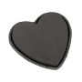 OASIS Black Ideal Wet florist sponge Heart IVANIE, Biolit recycled paper tray, black, 13"x13"x2.2"/34x33x5,5cm