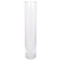 Glass cylinder floor vase SANYA OCEAN, transparent, 20"/50 cm, Ø 4"/10 cm