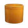 Ceramic pot ALCHIBA, curry, 8"/21,5cm, Ø9"/23,3cm