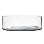 Candle bowl ALEXIA, cylinder/round, clear, 5"/11cm, Ø15"/39cm