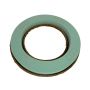 OASIS Wet florist sponge Wreath RUDIN, solid Pulit foam, for dried and fresh flowers, Biolit recycled paper tray, green, 2.2"/5,5cm, Ø15"/39cm