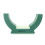 OASIS Wet florist sponge DINETA with urn placement area, funeral floristry, polystyrene rigid foam bottom, green, 22"x4.7"x13"/57x12x32cm