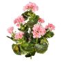 Artificial flower Geranium DOLKREN, spike, crossdoor, pink, 16"/40cm