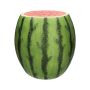 Storage table MOLANI in melon shape, green-red, 17"/43,5cm, Ø17"/42cm