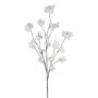 Decorative branch Japanese flowering cherry VORLUN with flowers, white, 4ft/130cm
