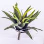 Plastic Agave SEDA on spike, green, 10"/25cm, Ø 10"/25cm