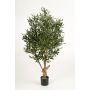 Artificial Olive tree ALEXANDROS, natural trunk, with fruits, 4ft/120cm
