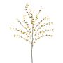 Plastic eucalyptus branch JONKO, yellow-green, 4ft/110cm