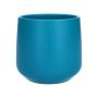 Ceramic planter ZIOKA, matt-terracotta, 5.3"/13,5cm, Ø5.7"/14,5cm