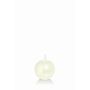 Ball candle MAEVA, ivory, Ø1.8"/4,5cm, 4h - Made in Germany