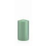 Votive candle / pillar candle MAEVA, green, 5.1"/13cm, Ø2.8"/7cm, 52h - Made in Germany