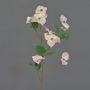 Artificial Japanese dogwood branch KOHANA, flowering, pink, 28"/70cm