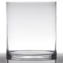 Flower pot of glass SANSA EARTH, cylinder/round, clear, 12"/30cm, Ø10"/25cm