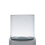 Table light glass ALONDRA, cylinder/round, clear, 7"/19cm, Ø7"/19cm