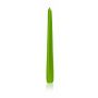 Table candle / Household candle PALINA, green, 10"/25cm, Ø1"/2,5cm, 8h - Made in Germany