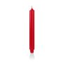 Cone shaped candle / Household candle ARIETTA, red, 24,9cm, Ø 1.1"/2,8cm, 16h - Made in Germany